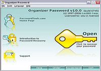 Organizer Password