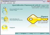 QuickBooks Password pour mac