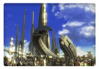 3D Megapolis Screensaver pour mac