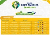 Calendrier Phase de Groupes Copa America 2019 pour mac