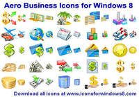 Aero Business Icons for Windows 8 pour mac