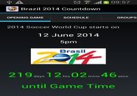 Brazil 2014 Countdown Android pour mac