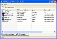 FTP Password Recovery Master pour mac