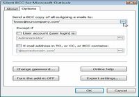Silent BCC for Microsoft Outlook