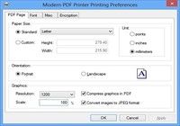 Modern PDF Printer pour mac