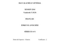Bac 2016 Français Série ES et S pour mac