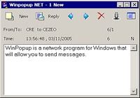 Winpopup NET messenger pour mac