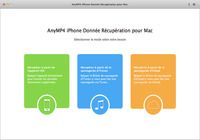 AnyMP4 iPhone Donnée Récupération pour Mac pour mac