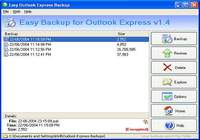 Easy Backup for Outlook Express pour mac