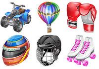 Real vista sports Stock Icons pour mac