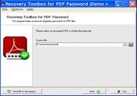 Recovery Toolbox for PDF Password pour mac