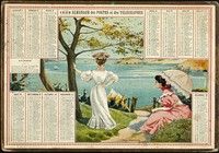 Pack de calendriers vintage 1908 - 2020