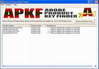 APKF Adobe Product Key Finder pour mac