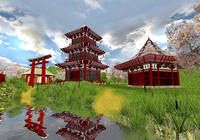 Japanese Garden 3D Screensaver pour mac