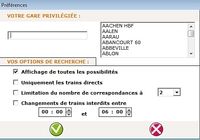 Les horaires de train SNCF