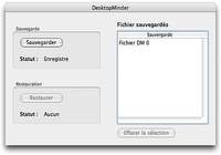 DesktopMinder pour mac