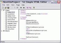 1st Simple HTML Editor