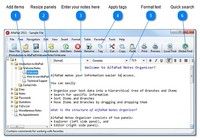 AlfaPad Notes Organizer pour mac
