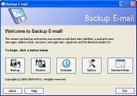 Backup E-mail pour mac