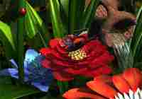 Garden Flowers 3D Screensaver