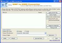 Any DWF to DWG Converter pour mac