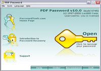 PDF password pour mac