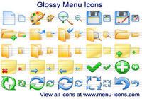 Glossy Menu Icons pour mac