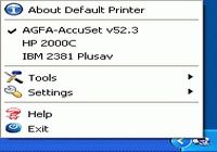Default Printer pour mac