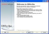 DBScribe for PostgreSQL pour mac