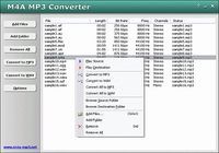 M4A MP3 Converter pour mac