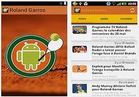 Actualité Roland Garros Android