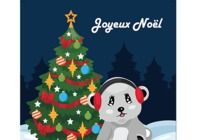 Carte de Noël 2018 au format Word pour mac