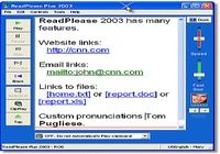 ReadPlease 2003 pour mac