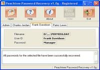 Peachtree Password Recovery pour mac