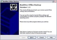 BackRex Office Backup pour mac
