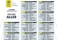 Calendrier Ligue 1 PDF 2019-2020 