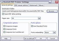 ReaSoft PDF Printer