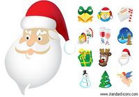 Standard Christmas Icons pour mac