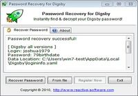 Password Recovery for Digsby pour mac